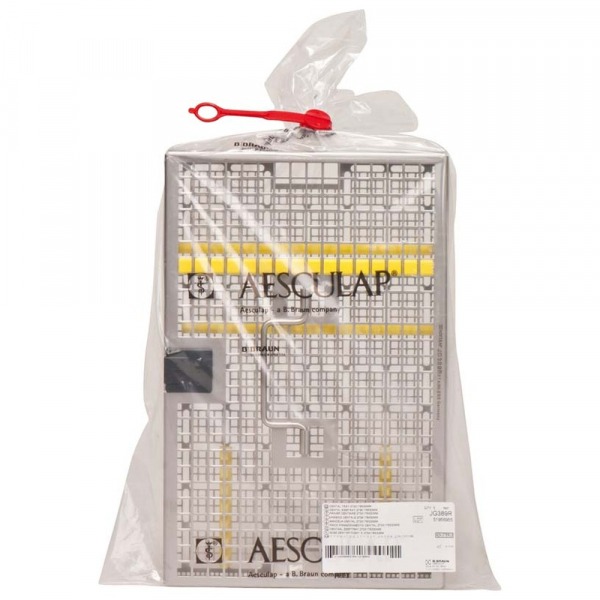 Siebtray : Plateau à instruments avec supports - 188x125x30mm Img: 202411301