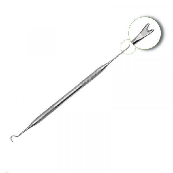 Instr. Double Sonde et enfonceur de bague (1 pc) Img: 201807031