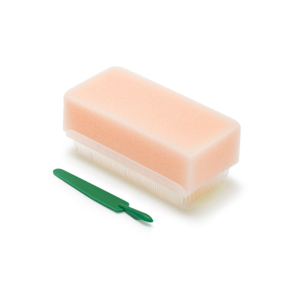 Brosse-éponge pour la désinfection des mains - Brosser avec une éponge Img: 202601101