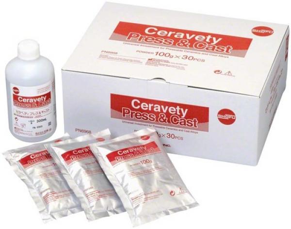 Ceravety Press & Cast : Revêtement (30 X 100Gr.) Img: 202005231