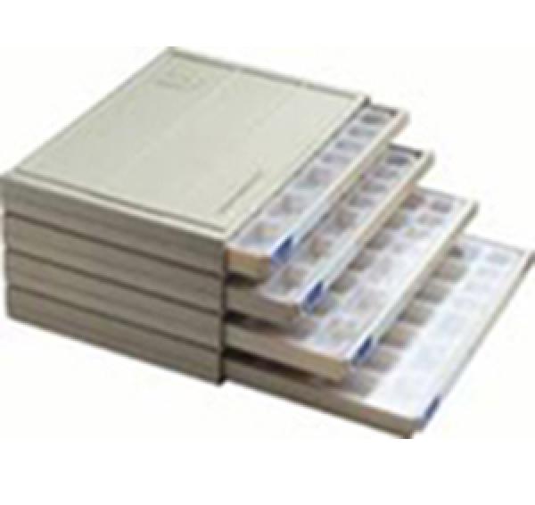 Boîte de plastique organisatrice de festival. 4 unités Img: 201807031