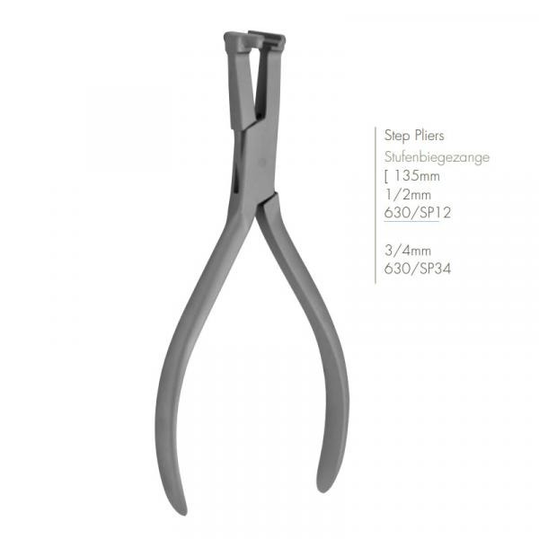 Step Pliers- Pinces pour pliages permanents NITI (1pc) Step Pliers - Partie active 1 mm Img: 201807031