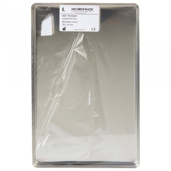Plateau en acier inoxydable pour les instruments - 28 x 18 cm (Plateau en acier) Img: 202411301
