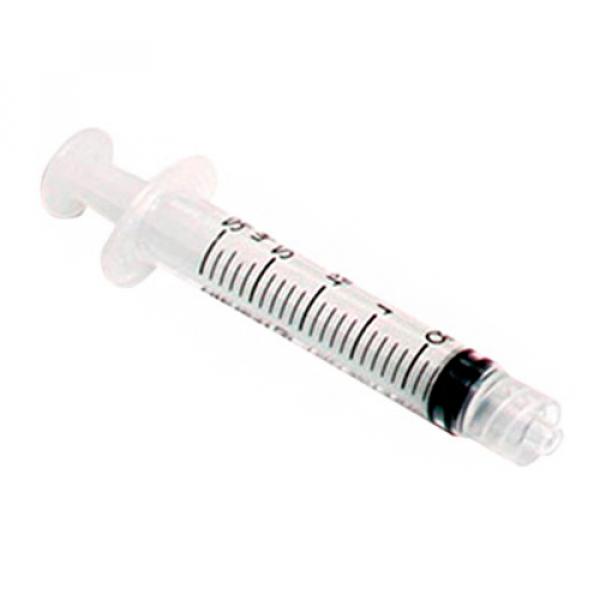 Seringues LUER 3 2,5ml. PIECES (cx100u. Img: 201807031
