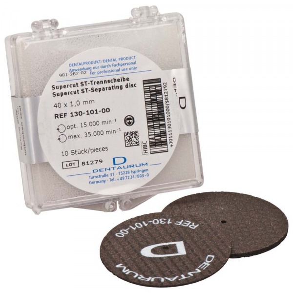 Supercut ST : Disques de coupe de 40 mm - 1 mm (10 pièces) Img: 202411301