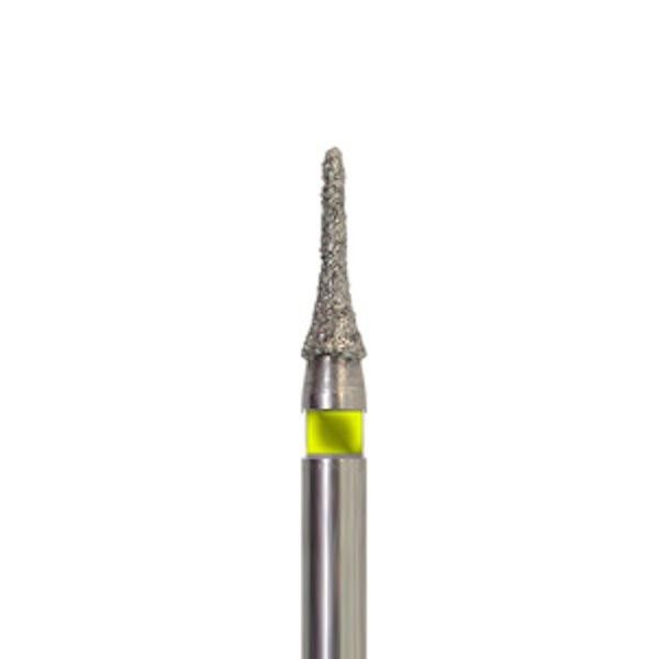 820EF.FG - Fraise  diamantée en forme de lance pour turbine (5 pièces) - Extrafine (jaune) - 14 Img: 202208131