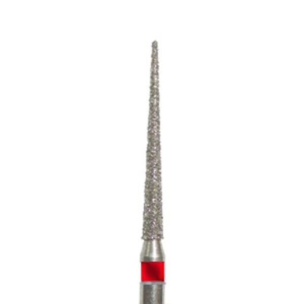 820F.FG - Fraise diamantée en forme de lance pour turbine (5 pcs.) - Fin (rouge) - 10 Img: 202501111