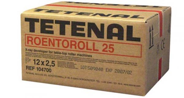 Révélateur Roentoroll 25 (2,5L.) (12U.) - Boîte de 12u. x 2,5l. Img: 202008291