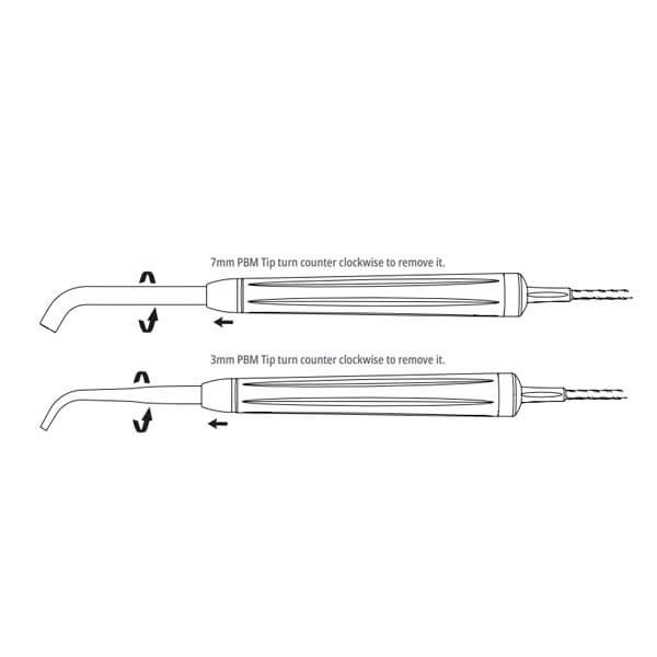 Gemini Evo : Adaptateurs pour photobiomodulation intra-oraux de 3 et 7 mm Img: 202304081