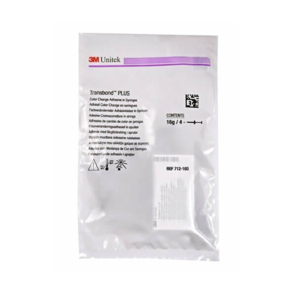 Transbond Plus : Adhésif à changement de couleur (4 seringues de 4 g) Img: 202406081