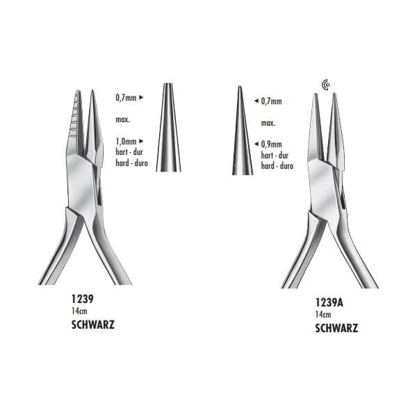 SCHWARZ : Pince à courber les fils (14 cm) Img: 202308121