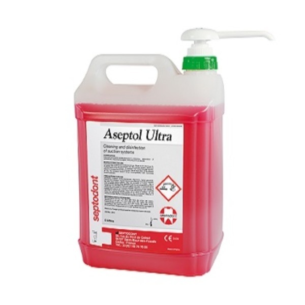 Aseptol Ultra : Solution de nettoyage et de désinfection (5 L) - 5L Img: 202401061