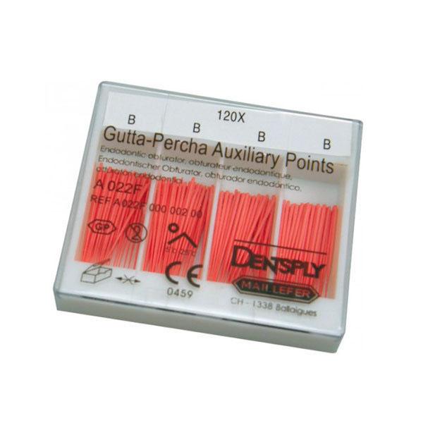 POINTES AUXILIAIRES GUTTA PERCHA MAILLEFER 120 unités A 30 mm. Img: 202312231