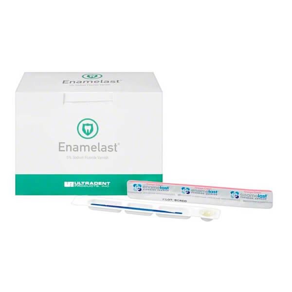 Enamelast : Vernis au Fluorure de Sodium (50 unités x 0,14 ml)-Goût Chewing-Gum Img: 202106121