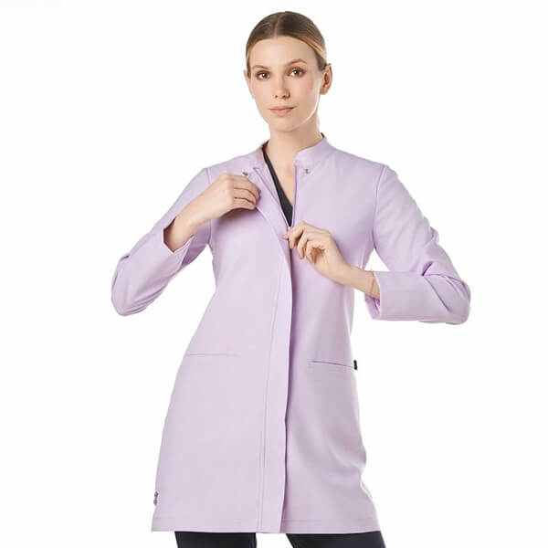 Blouse hygiénique pour femme Parigi Smart - L - Lilas Img: 202508301