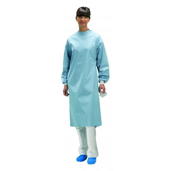 SONTARA BATAS ESTERILES truc BLEU AVEC serviette SECAMANOS. 12u. DESECHABLES (ref.12 Img: 201807031