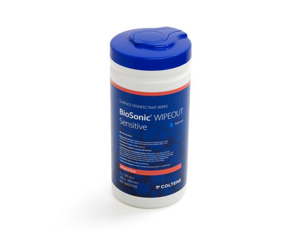 Biosonic Wipeout Sesitive Natural : lingettes sans alcool (6 x 180 ml) Img: 202304151
