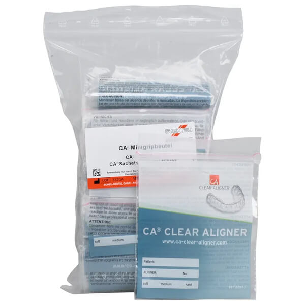 Sachets Minigrip refermables CA (100 pcs) - 100 unités. Img: 202505241