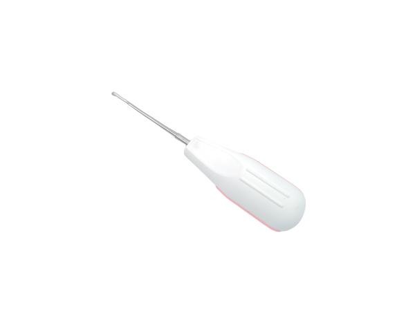 Bouton avec manche droit de 3 mm - Lame droite. Img: 202301141
