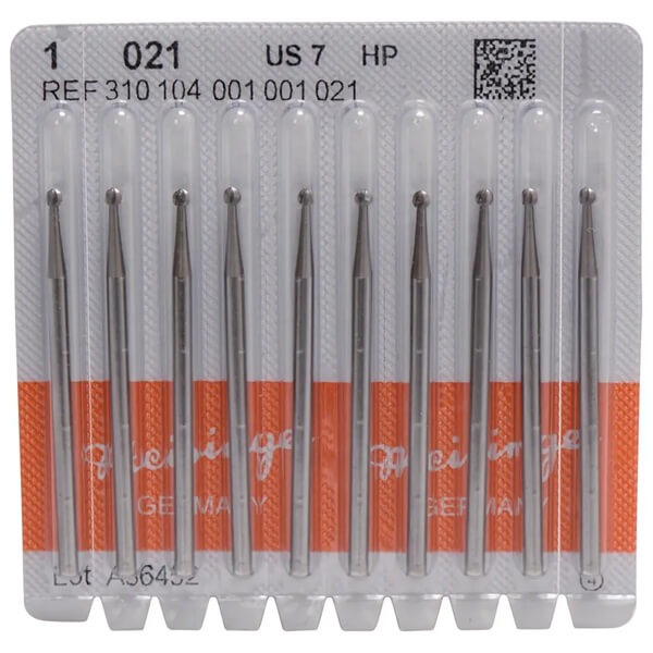 ISO 021 : Fraises HP pour pièce à main - ISO 021 - 10 pcs Img: 202503151