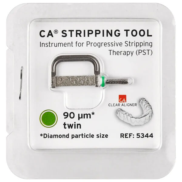 CA Stripping Tool: Bande diamantée double face - 90 µm Vert Img: 202507191