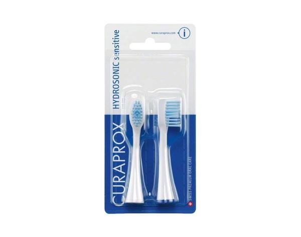 Curaprox Hydrosonic Sensitive : Tête de Brosse à dents électrique Hydrosonic (2 unités)-2 unités. Img: 202010171