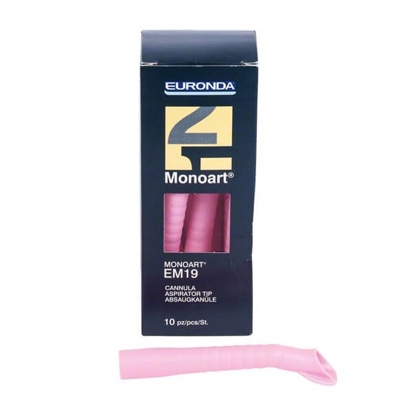 Canules d'aspiration Monoart (10 pcs) - EM19 Rose Img: 202411301