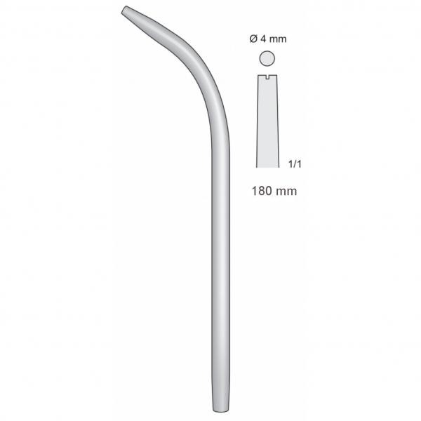 CANULAS POUTRELLE ASPIRACION (180mm longueur x 4mm int. Diamètre) Img: 202306241