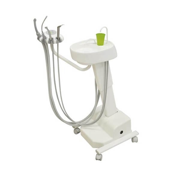 Galaxi : Chariot avec aspirateur, crachoir et plateau  Img: 202303041