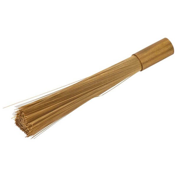 Brosses de nettoyage pour fraises avec manche en plastique - Fil de laiton Img: 202503081