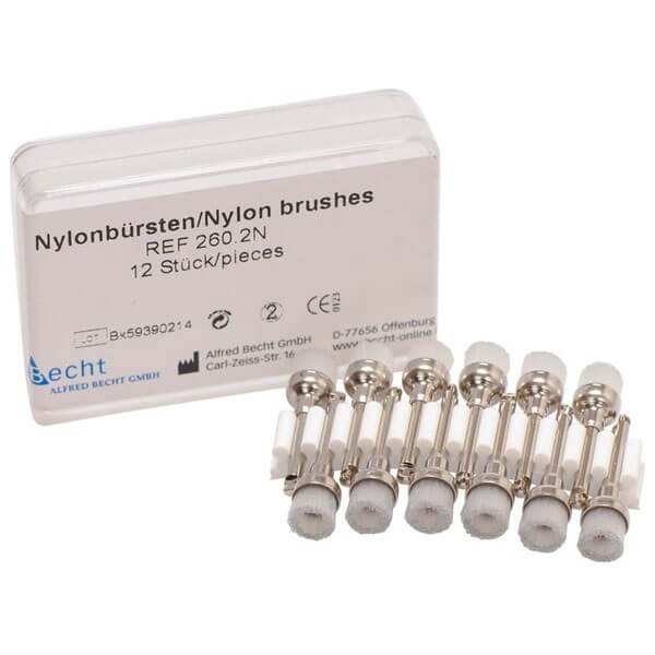 Brosses à coupelles de nettoyage dentaire de 4 mm (12 pcs) Img: 202503081