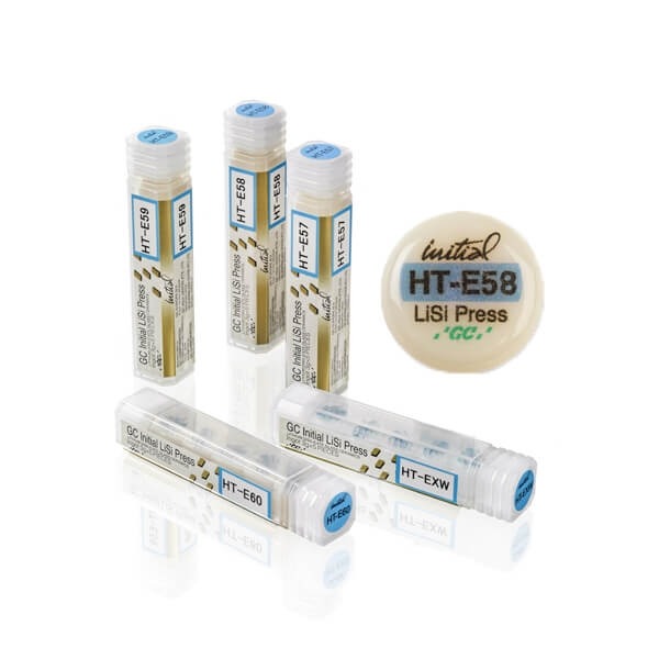 Initial™ LiSi Press - Bloc de céramique (5 pcs x 3 gr) - E58 HT Img: 202306101