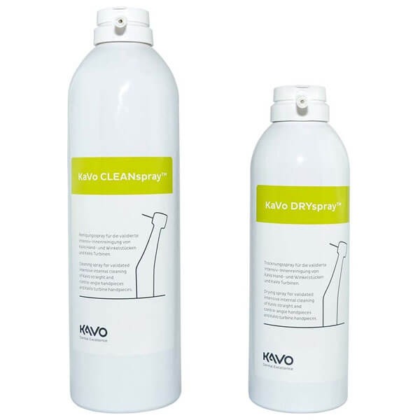 CleanSpray et DrySpray : Solution de nettoyage et de séchage pour les instruments dentaires - CleanSpray (500 ml) Img: 202503081