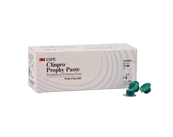 Clinpro : pâte prophylactique pour polissage (200 pcs x 2g) - Menthe : Grain moyen Img: 202007041