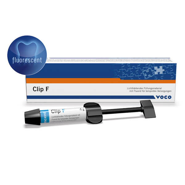 Clip F : Matériau d'obturation temporaire (seringue 2 x 4 g) - Jer 2 x 4 gr. Img: 202505241