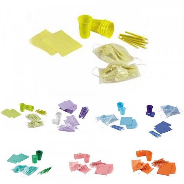 KIT 4 DESECHABLES YELLOW 500 patients Img: 202211121