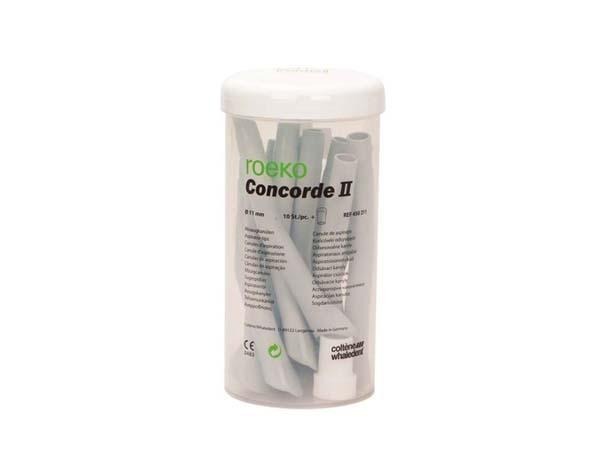 Concorde II : Canules en plastique (10 pièces) - Ø 11 mm + Adaptateur Img: 202104171