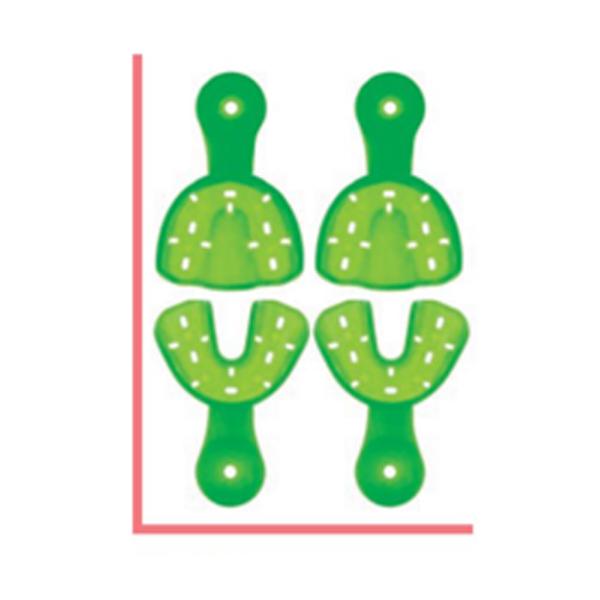 Portes-empreintes en Polypropylène (4 unités) - Vert Taille 3 (4 unités) Img: 202204021