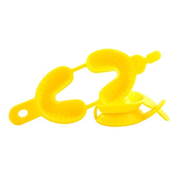 Porte-empreinte de fluor - Moyen (jaune) Img: 202503291