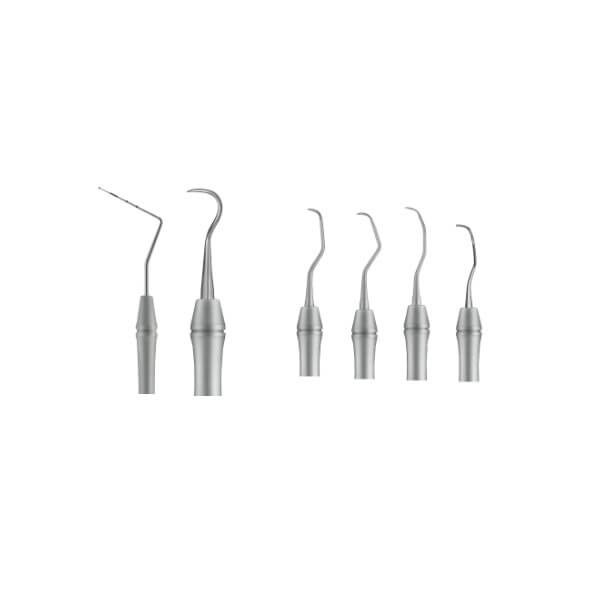 LS3020-SET STOP Curette Kit Gracey- Acier liquide Acier Img: 202304151