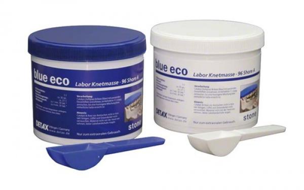 Blue Eco Stone - Matériau de mélange à base de silicone A - 1400 kg de base, 1400 kg de catalyseur, 2 cuillères doseuses Img: 202005231