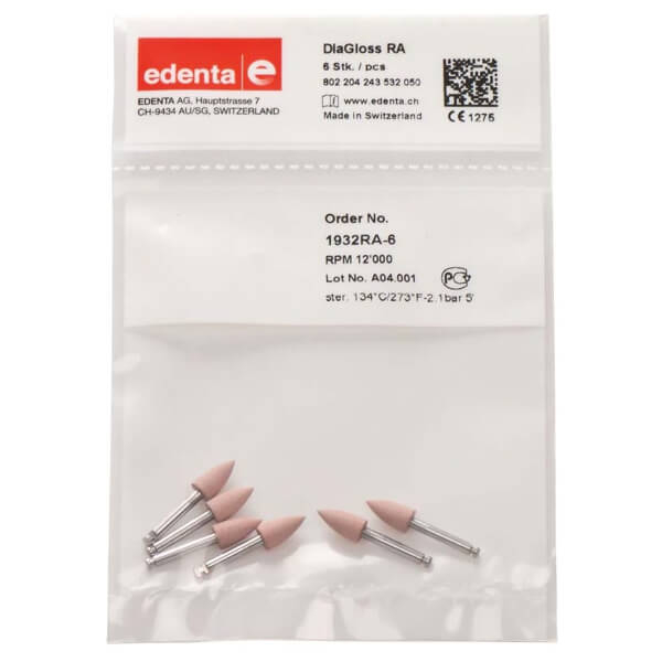 DiaGloss : Système diamanté pour le polissage des surfaces (6 pcs) Img: 202503081