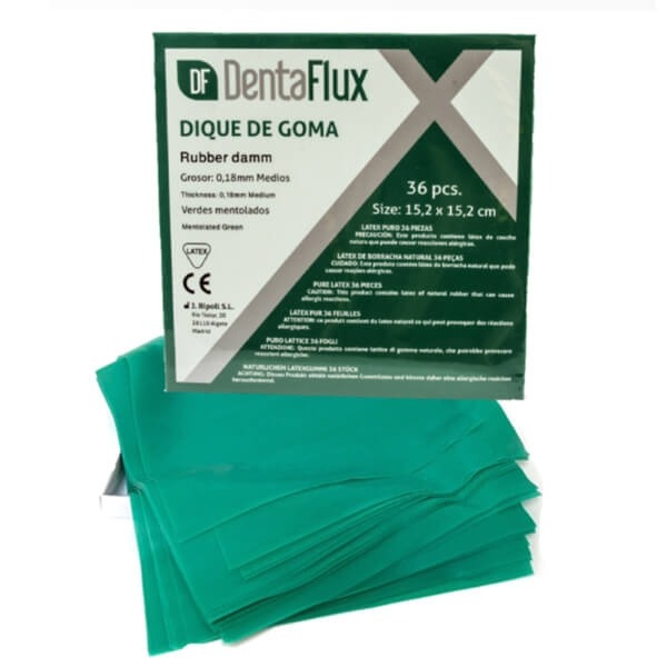DIGUES - VERT MENTHE POUR ENDODONTIE 36 unités Img: 202210291