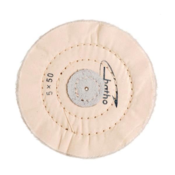 Roue de polissage en tissu de coton, 100 mm, 1 pièce, 100 plis,  livraison