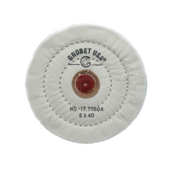 Grobet : Disque de coton (125 mm) - 20 feuilles (blanc) Img: 202303181