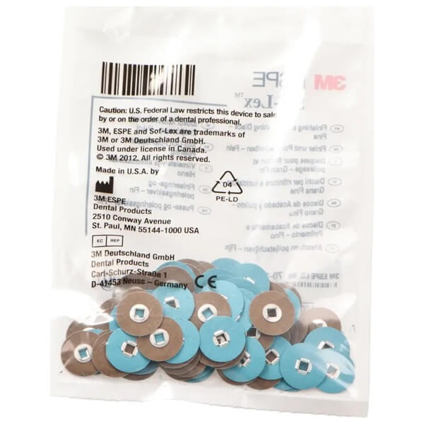 Sof-Lex : Disques de finition et de polissage (100 pcs) - 100 pcs - Fins Img: 202503151