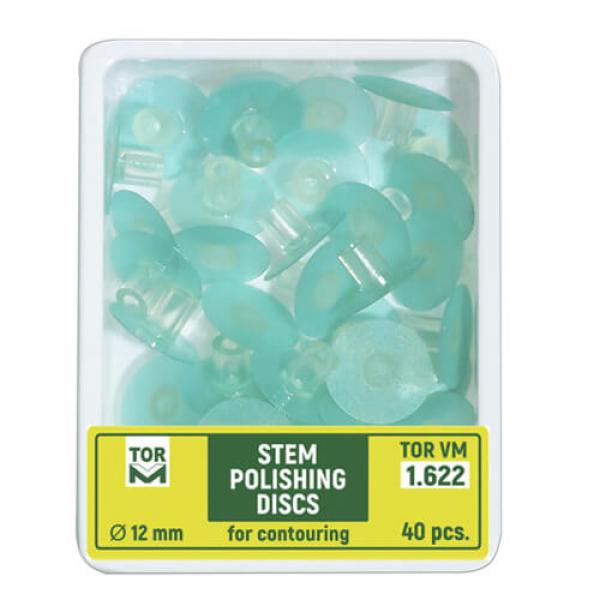 Disques de polissage dentaires abrasifs type Snap (40 pcs) - Médium Img: 202204021