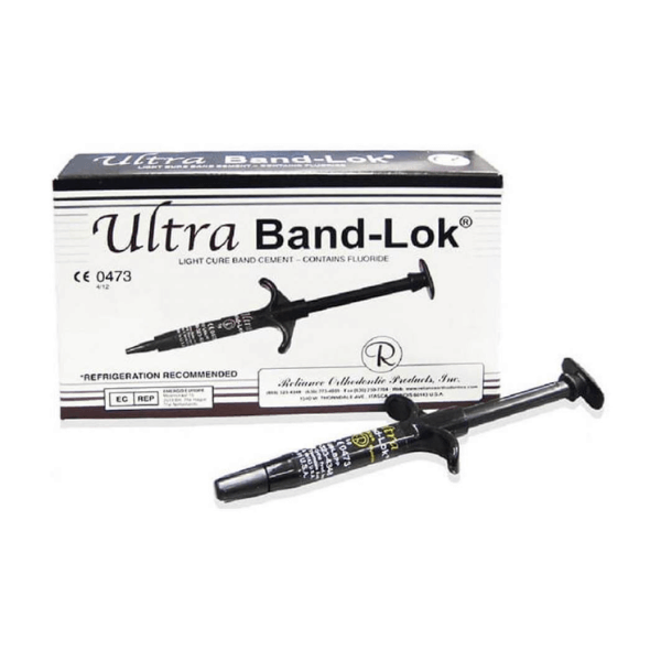 Ultra Band Lok : Ciment sans fluor (5 g) - 1 seringue de 5 g Img: 202601241
