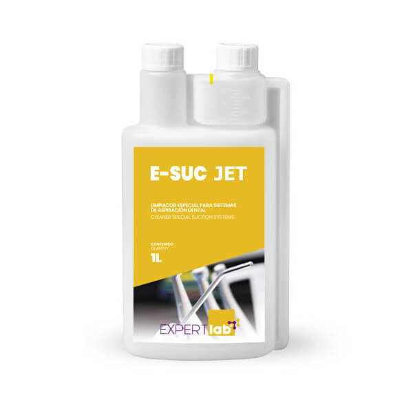 E-Suc Jet : Détergent concentré pour aspirateurs dentaires - 1 LITRE Img: 202508091