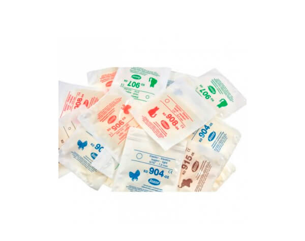 100 Placeurs élastiques Pour Bagues Orthodontiques - Couleur Assortie - NEUF